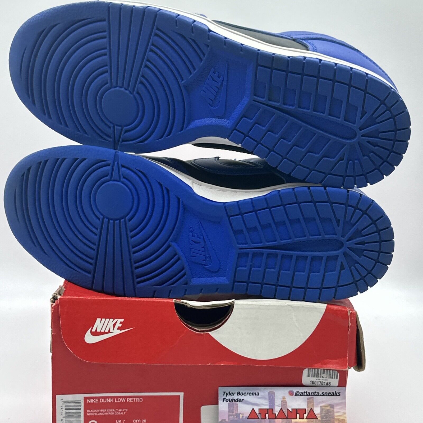 Size 8 - Nike Dunk Low Hyper Cobalt 2021