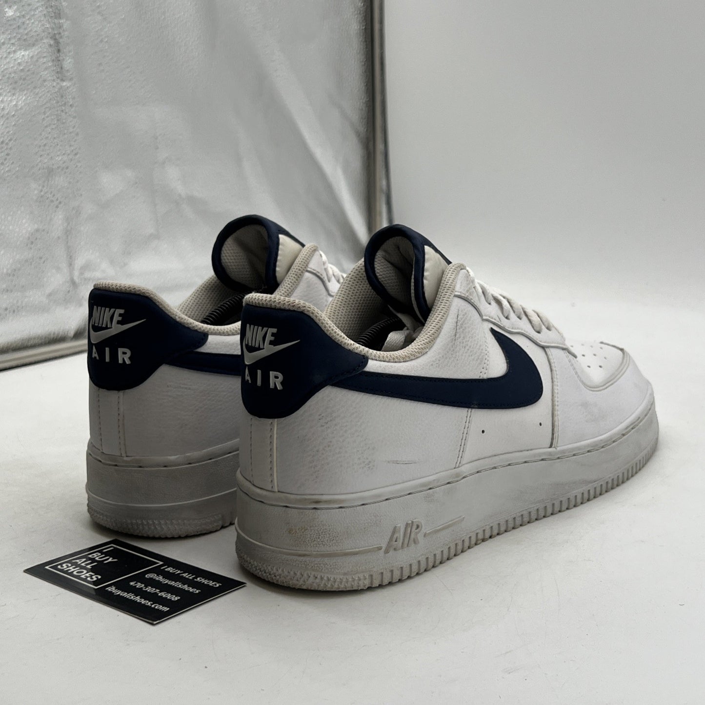 Size 12 - Nike Air Force 1 '07 Midnight Navy (CJ1607-100)