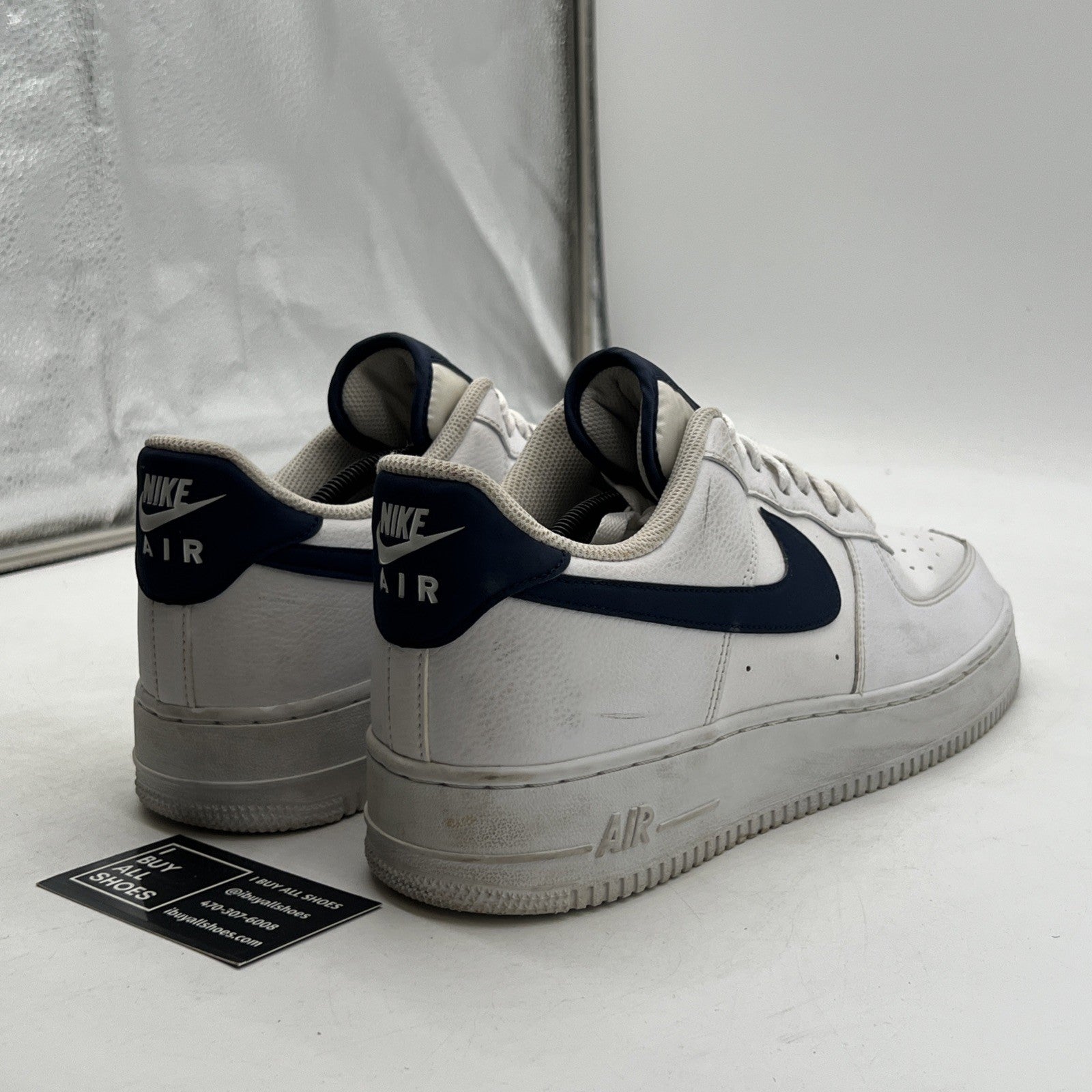 Size 12 - Nike Air Force 1 '07 Midnight Navy (CJ1607-100)