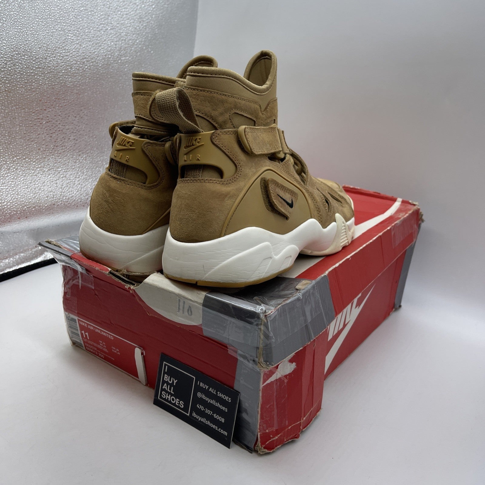 Size 11 - Nike Air Unlimited Flax (889013-200)