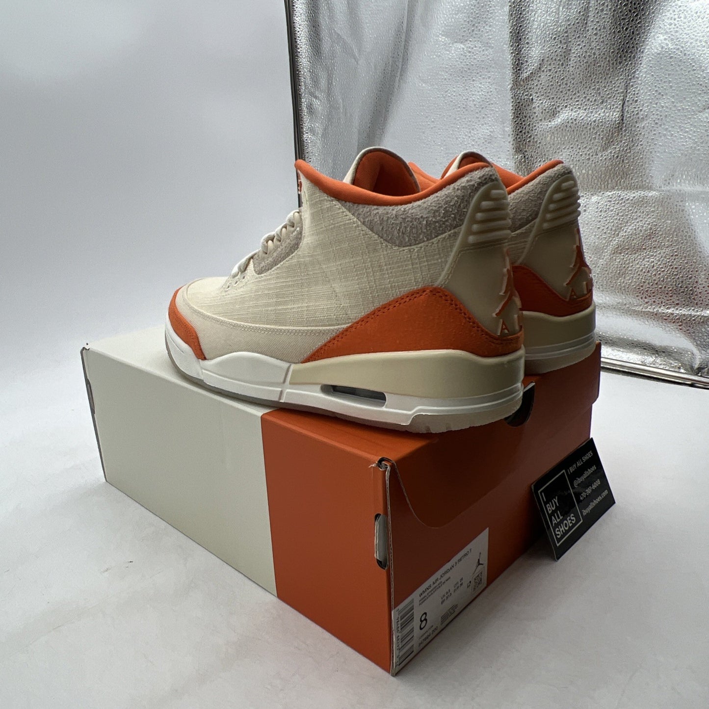 Size 8 - Air Jordan 3 Retro TEX Starfish W (IH7694-200)