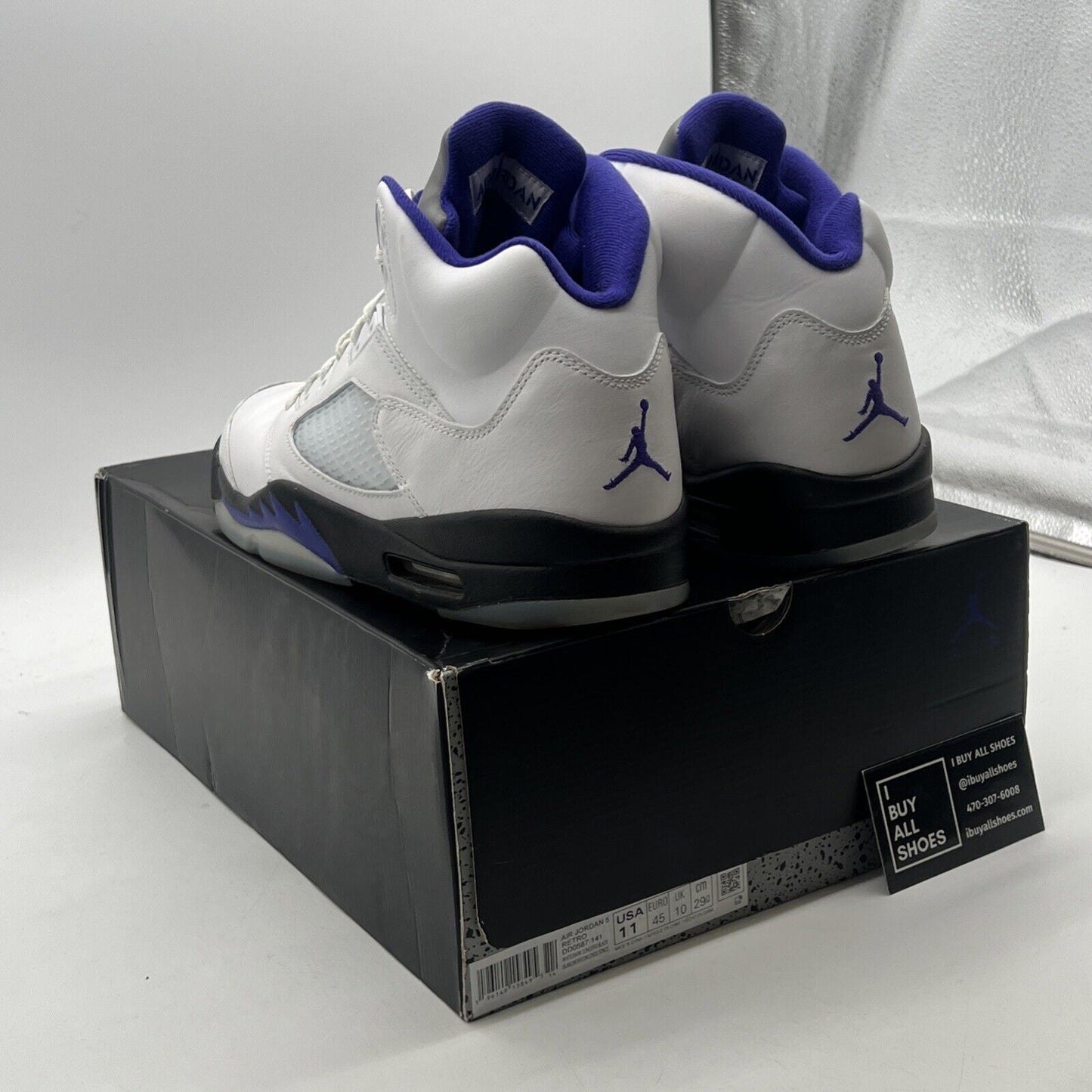 Size 11 - Air Jordan 5 Concord 2022 (DD0587-141)