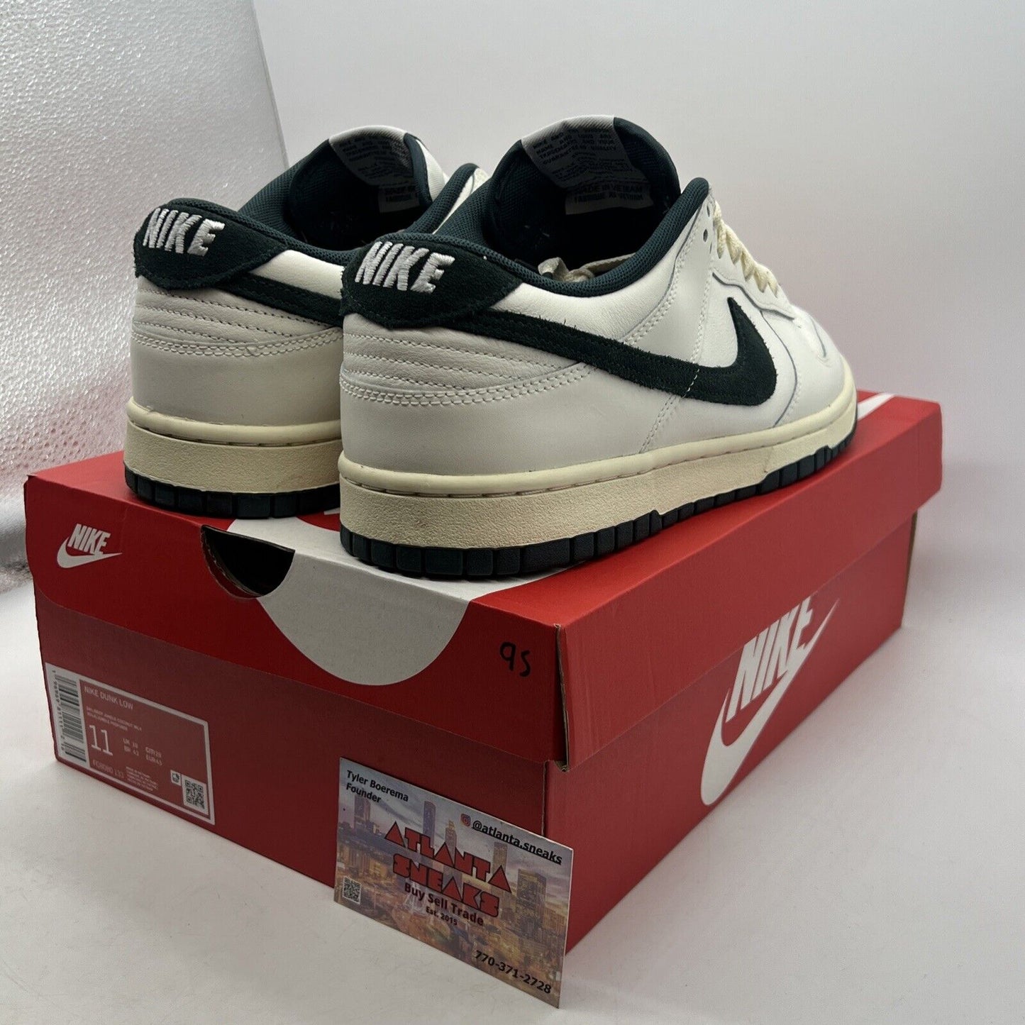 Size 11 - Nike Dunk Low Athletic Department - Deep Jungle (FQ8080-133)