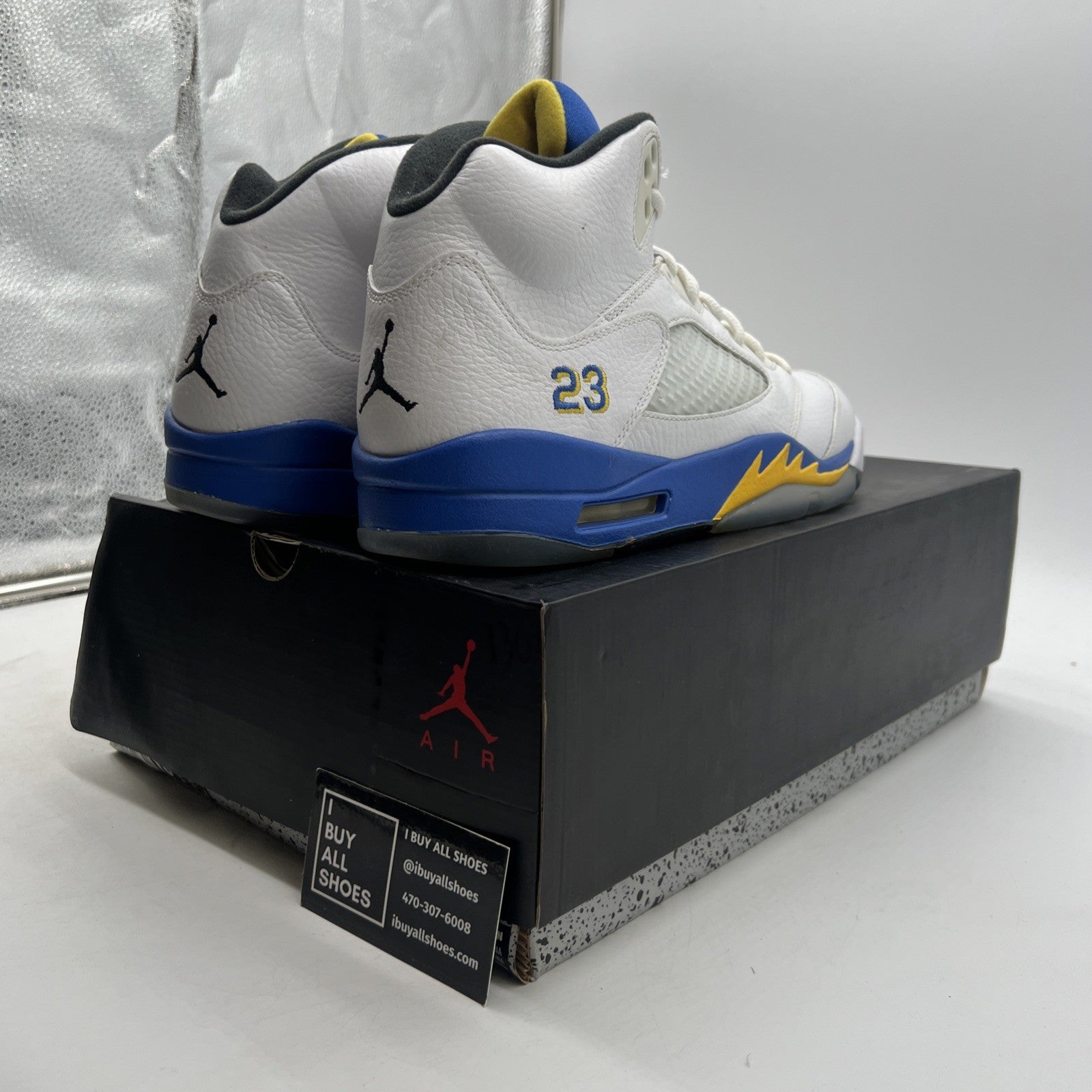 Size 10.5 - Air Jordan 5 Retro 2013 Laney (136027-189)