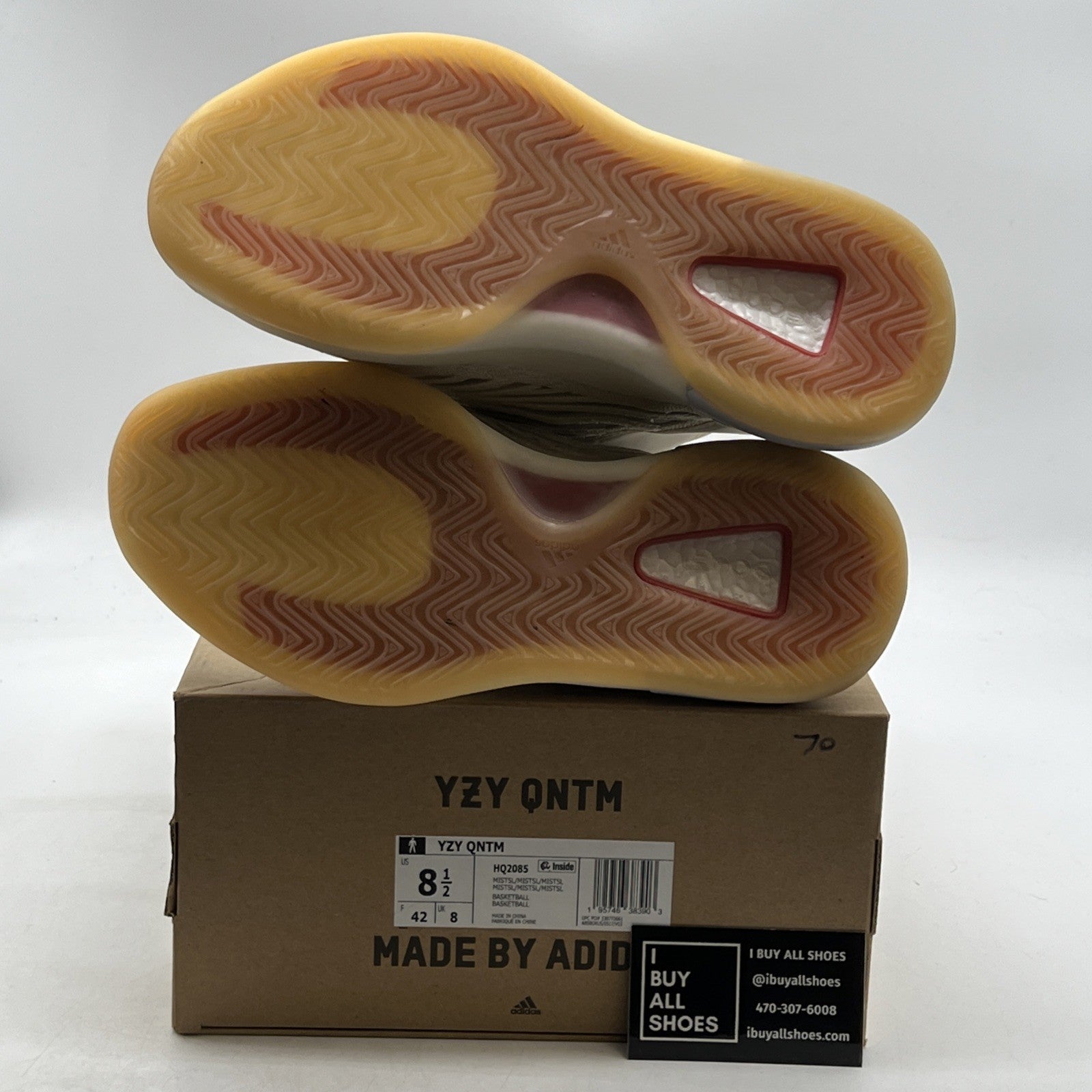 Size 8.5 - adidas Yeezy Quantum Mist Slate (HQ2085)
