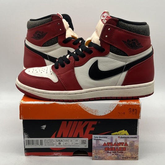 Size 8 - Jordan 1 Retro High OG Chicago Reimagined Lost & Found 2022