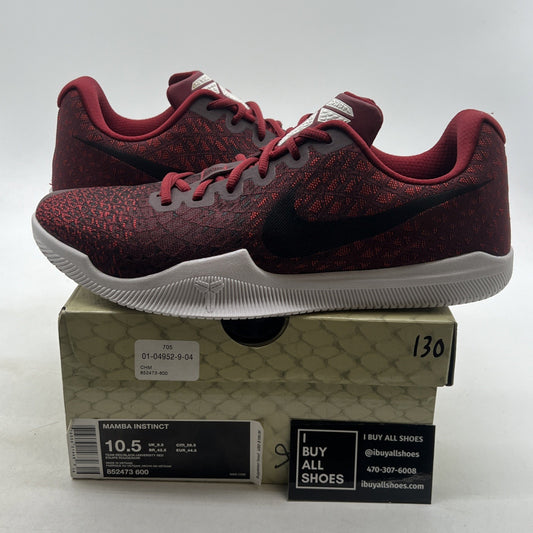 Size 10.5 - Nike Mamba Instinct Team Red (852473-600)