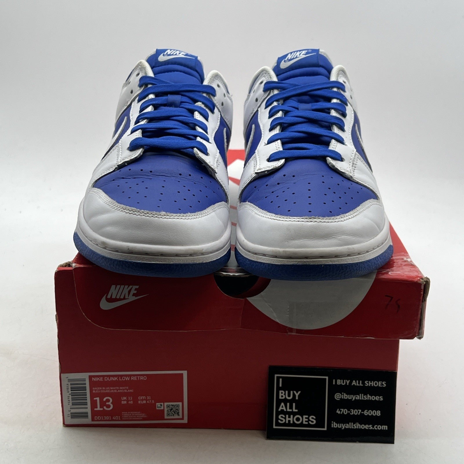 Size 13 - Nike Dunk Low Racer Blue 2022 (DD1391-401)