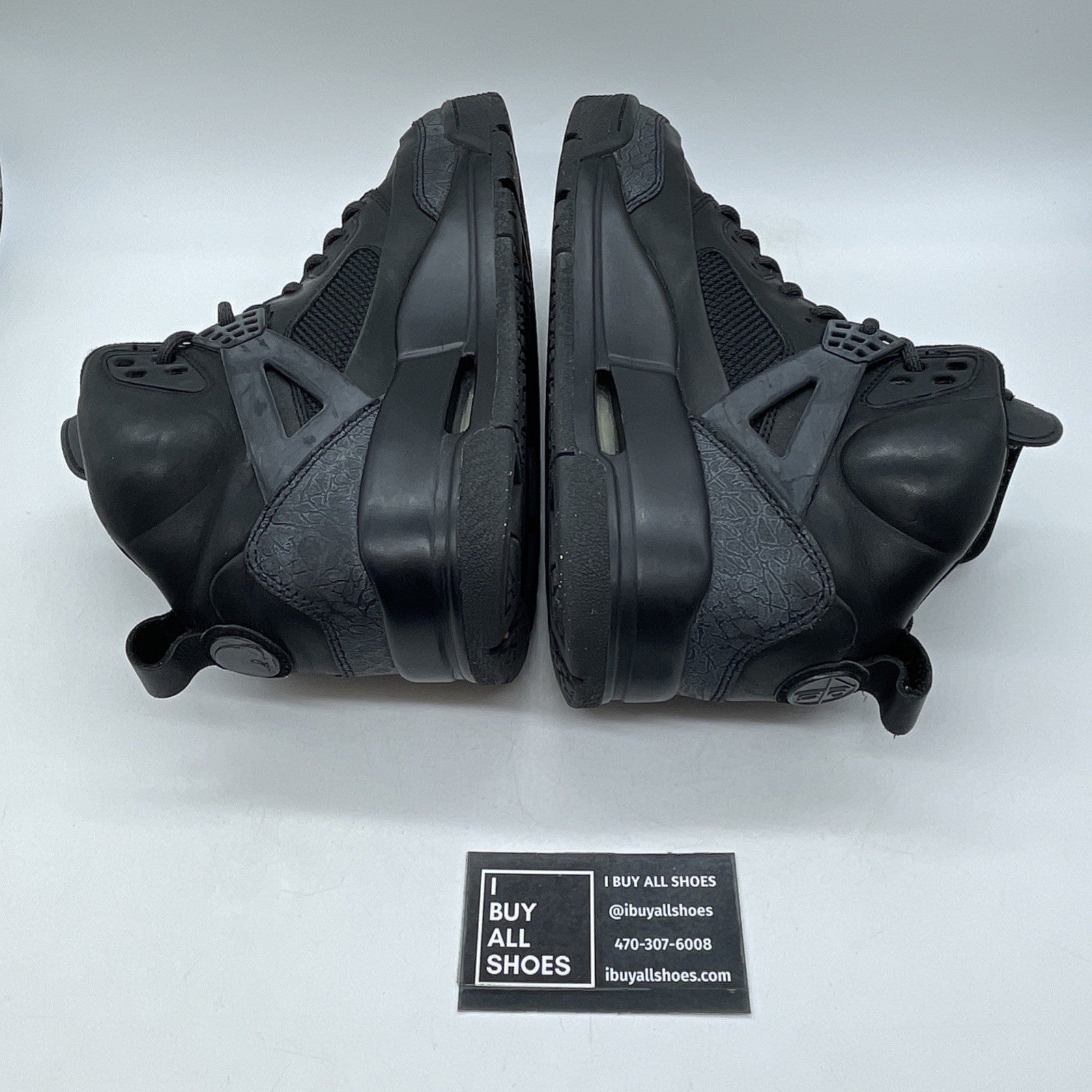 Size 9 - Air Jordan Spizike Winterized Black Anthracite 2009 (375356-001)