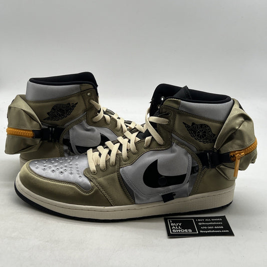 Size 15 - Air Jordan 1 Retro Utility High Neutral Olive (DO8727-200)