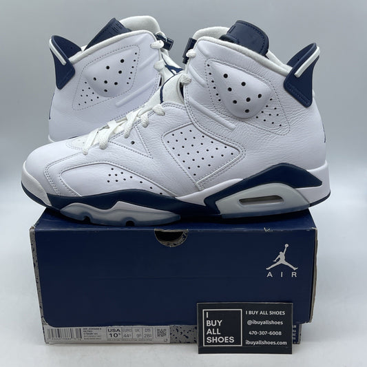 Size 10.5 - Air Jordan 6 Retro Midnight Navy (CT8529-141)