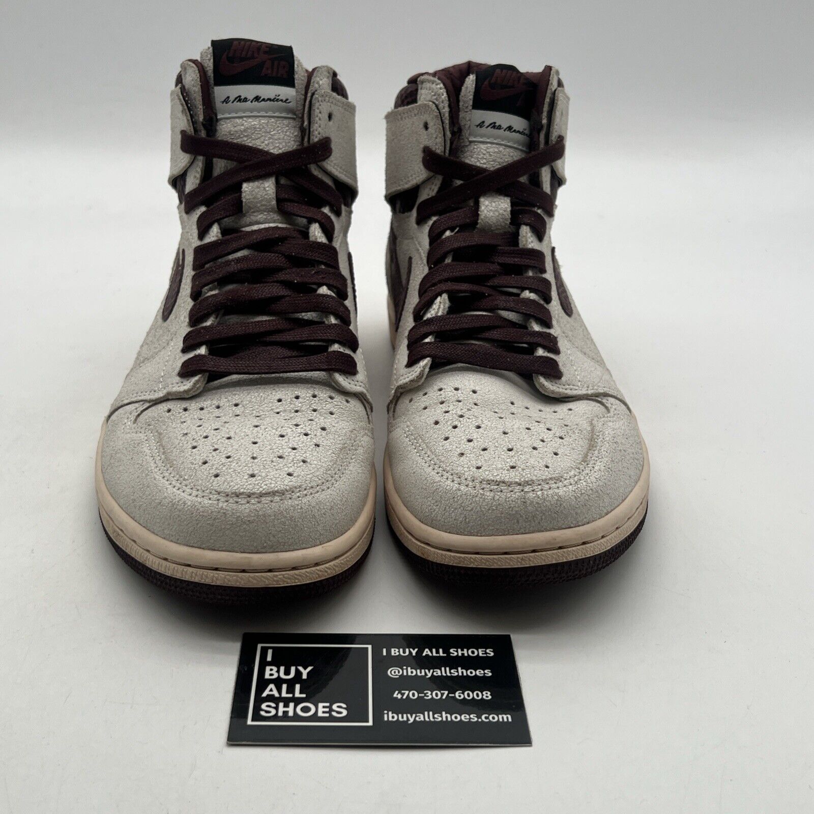 Size 9.5 - Air Jordan 1 OG x A Ma Maniere High Airness (DO7097-100)
