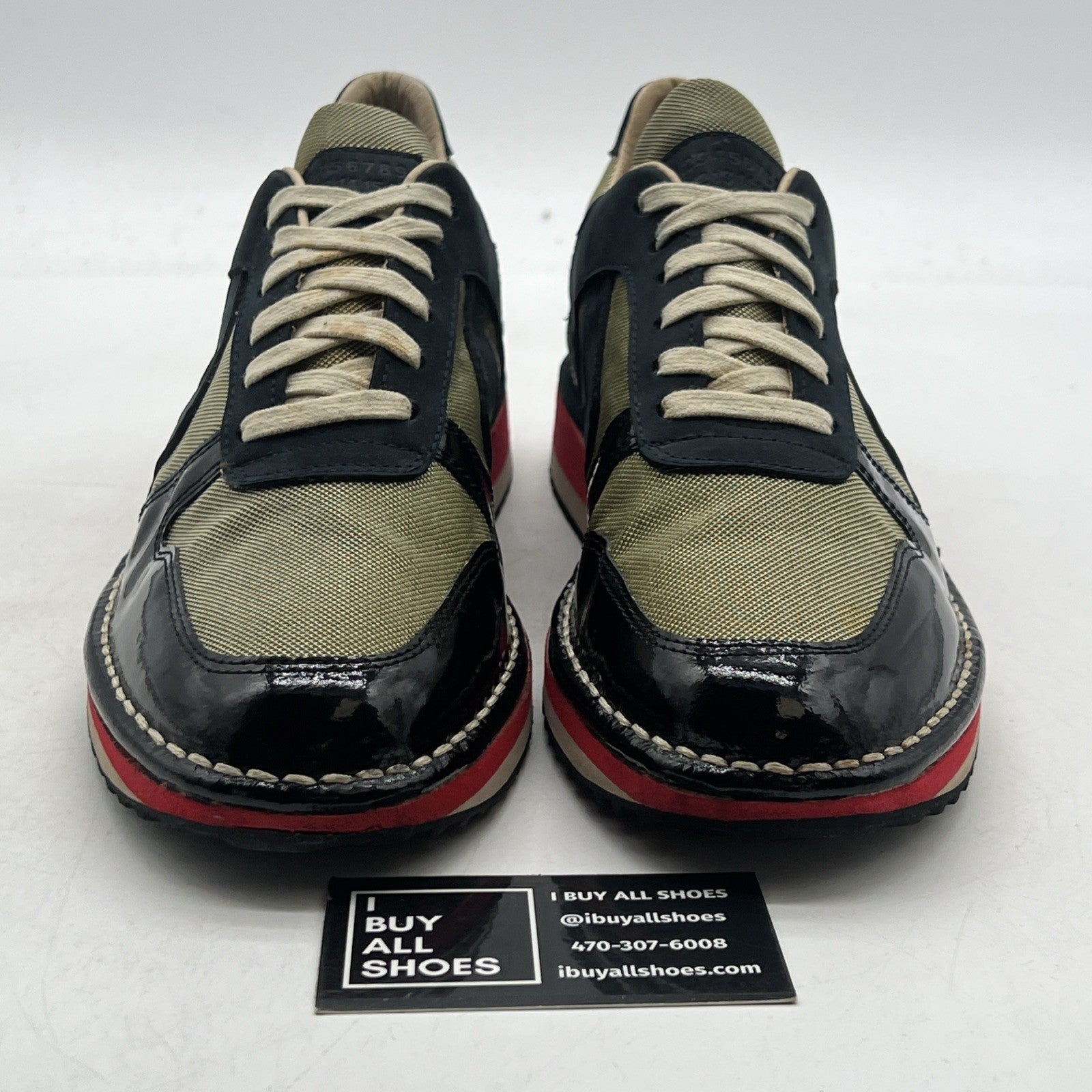 Size 42 - Maison Margiela Sneakers Beige Navy Red Black