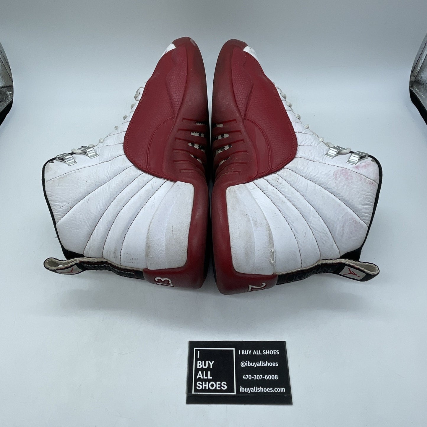 Size 10 - Jordan 12 Retro 2023 Mid Cherry White Black Leather (CT8013-116)