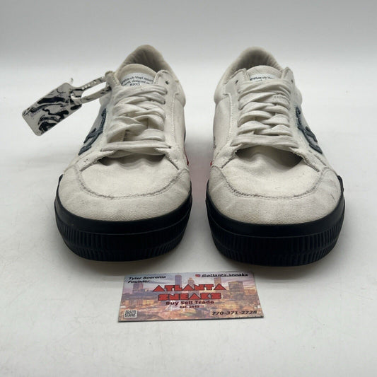 Size 11.5 - Off-White Vulc Sneaker 2020 White Black Light Blue