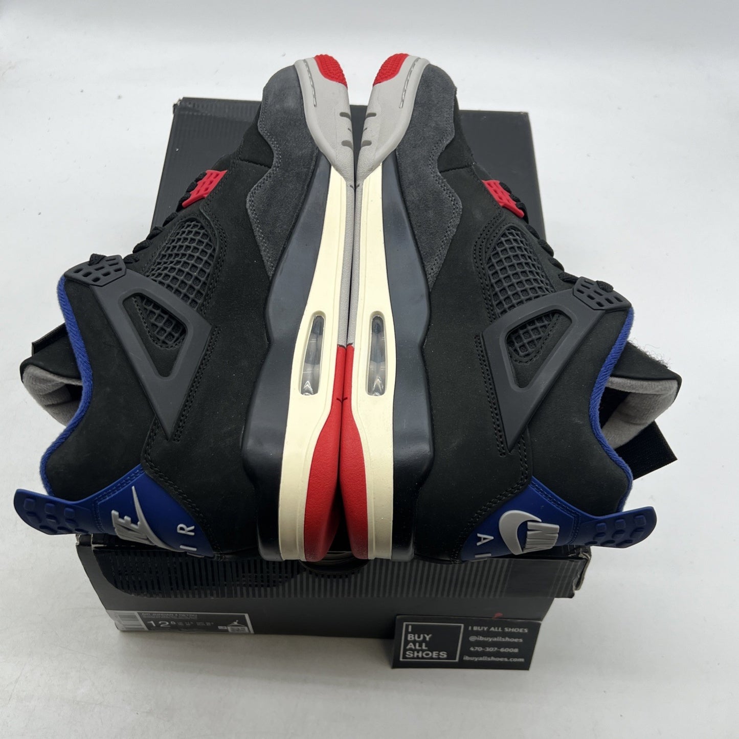 Size 12.5 - Air Jordan 4 Retro Rare Air - Gold Lettering (FV5029-003)