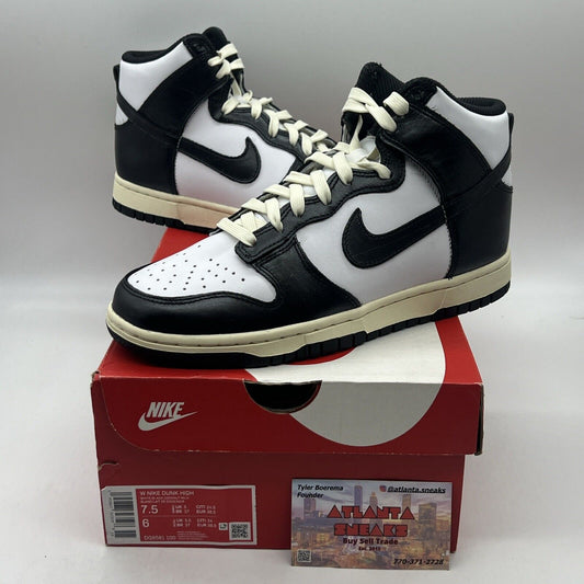 Size 7.5 - Nike Dunk HighVintage Black Brand New Og All