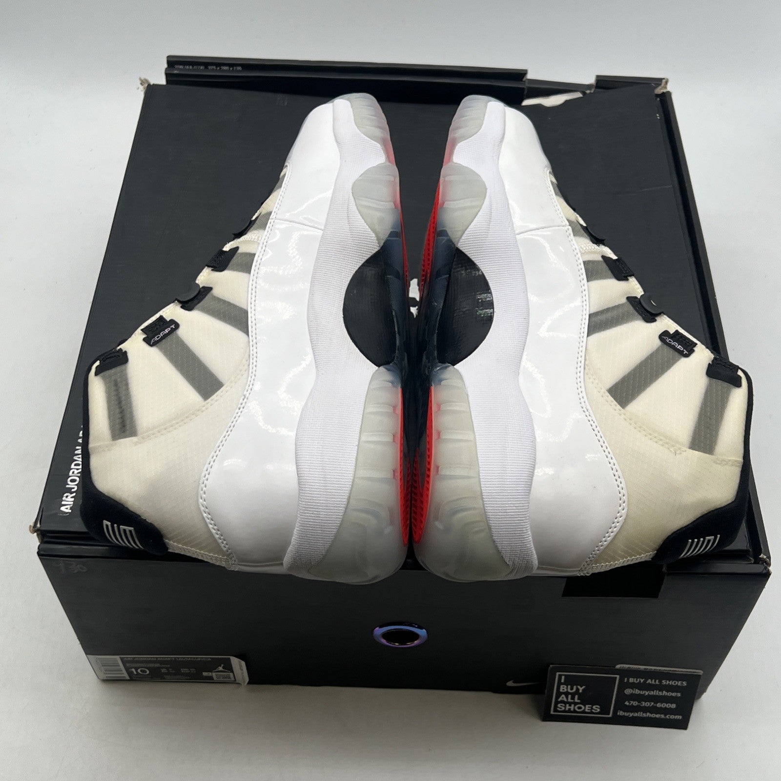 Size 10 - Air Jordan 11 Adapt White (DA7990-100)