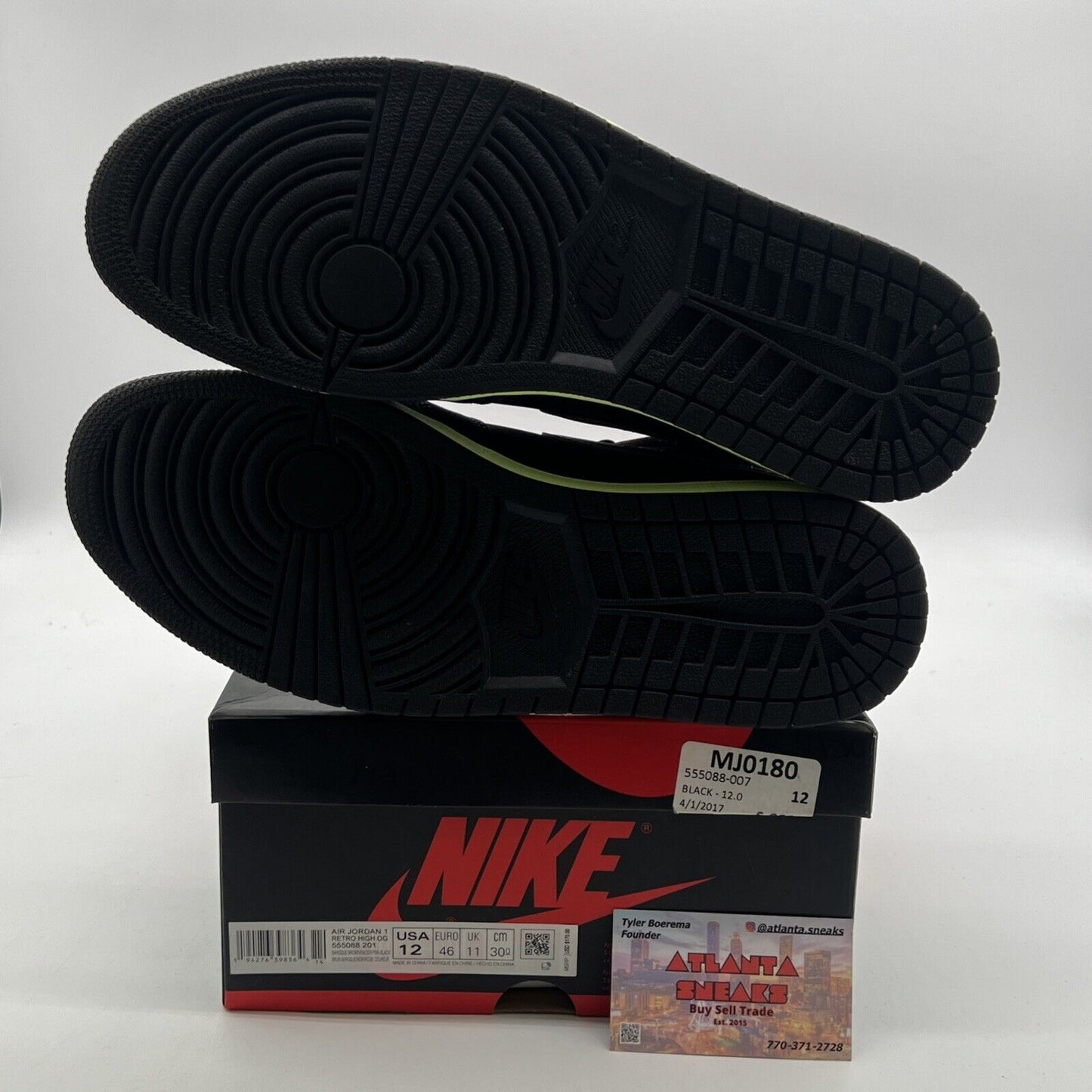 Size 12 - Air Jordan 1 Retro High Tokyo Bio Hack (555088-201)