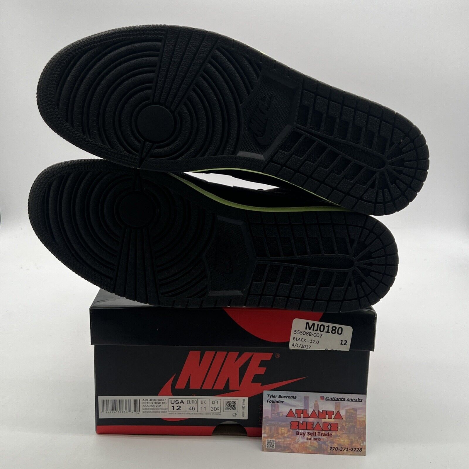 Size 12 - Air Jordan 1 Retro High Tokyo Bio Hack (555088-201)