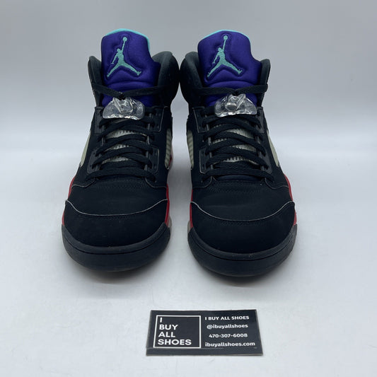 Size 11.5 - Air Jordan 5 Retro Top 3 Black 2020 (CZ1786-001)
