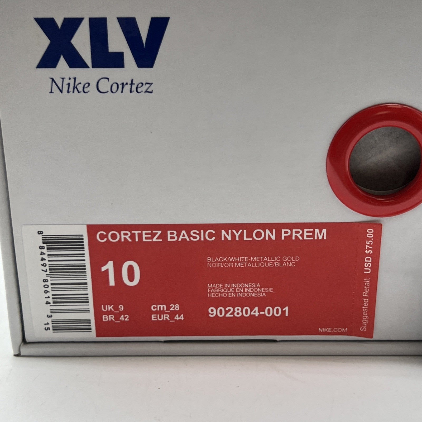 Size 10 - Nike Cortez Basic Nylon Compton (902805-001)