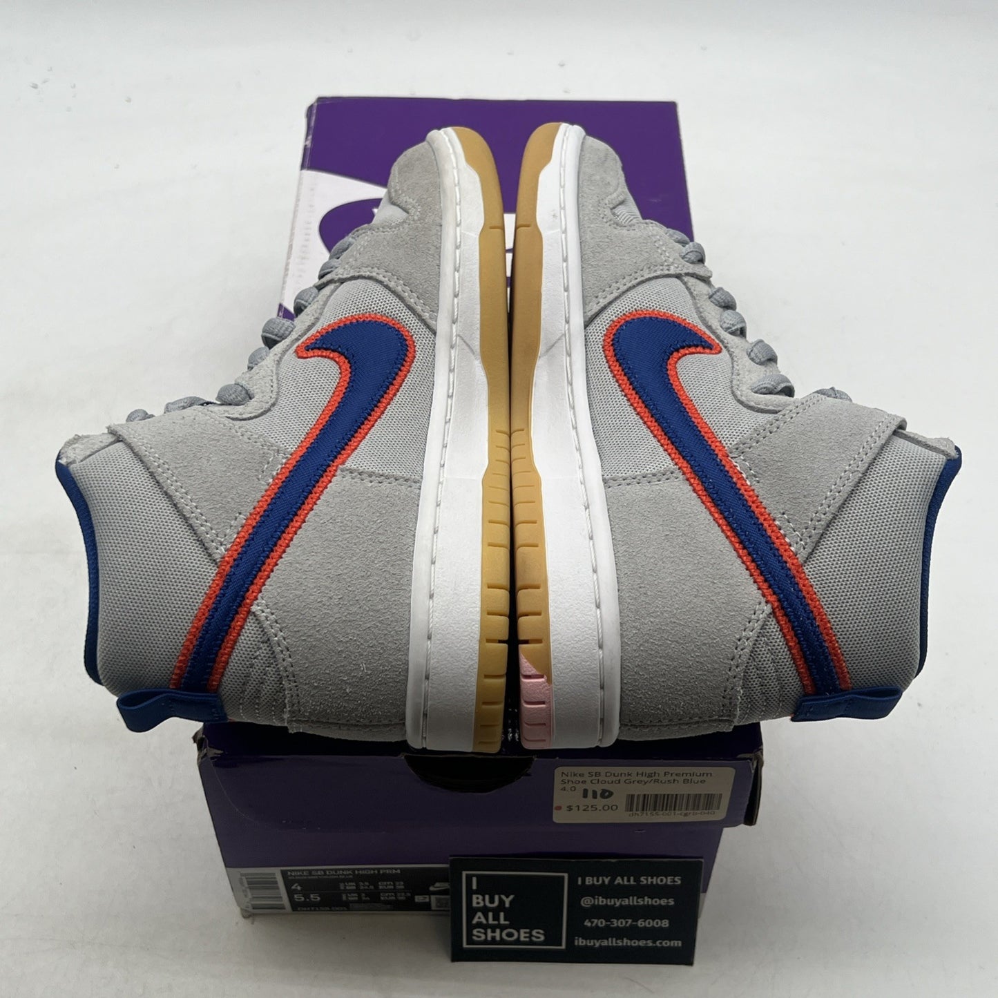 Size 4 - Nike Dunk SB High New York Mets (DH7155-001)