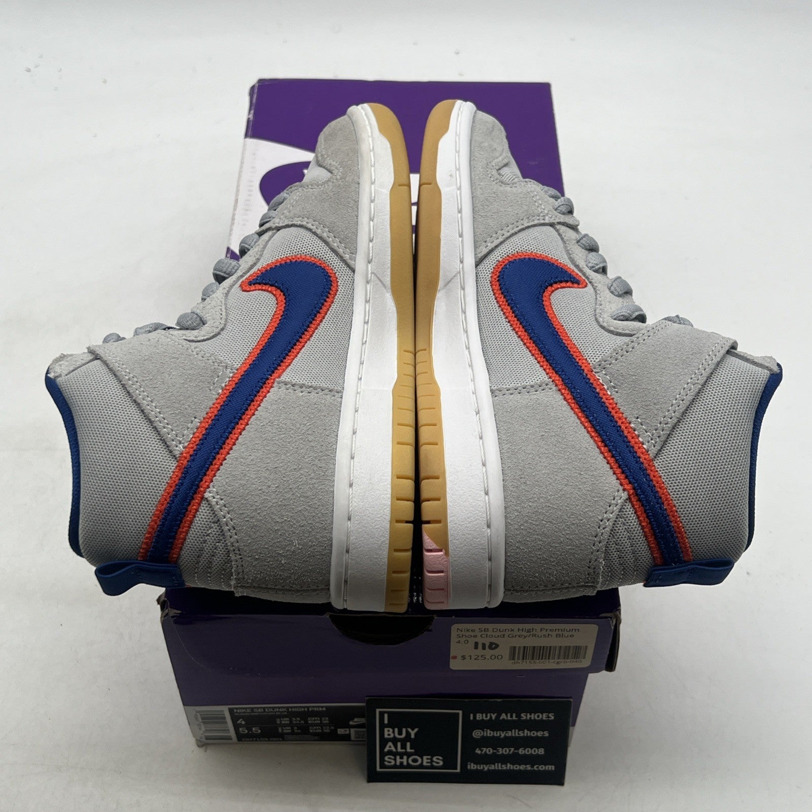 Size 4 - Nike Dunk SB High New York Mets (DH7155-001)