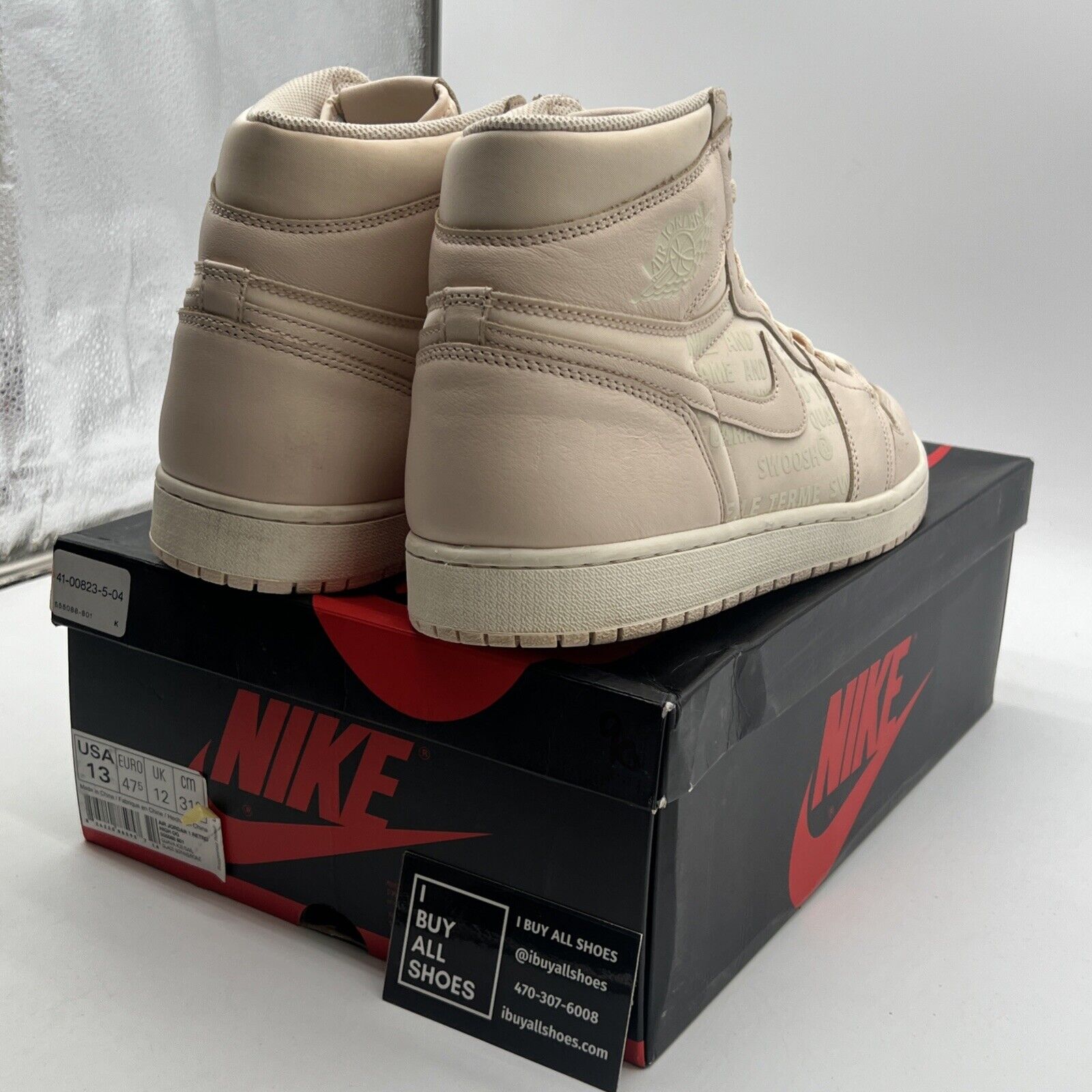 Size 13 - Air Jordan 1 Retro OG High Guava Ice (555088-801)