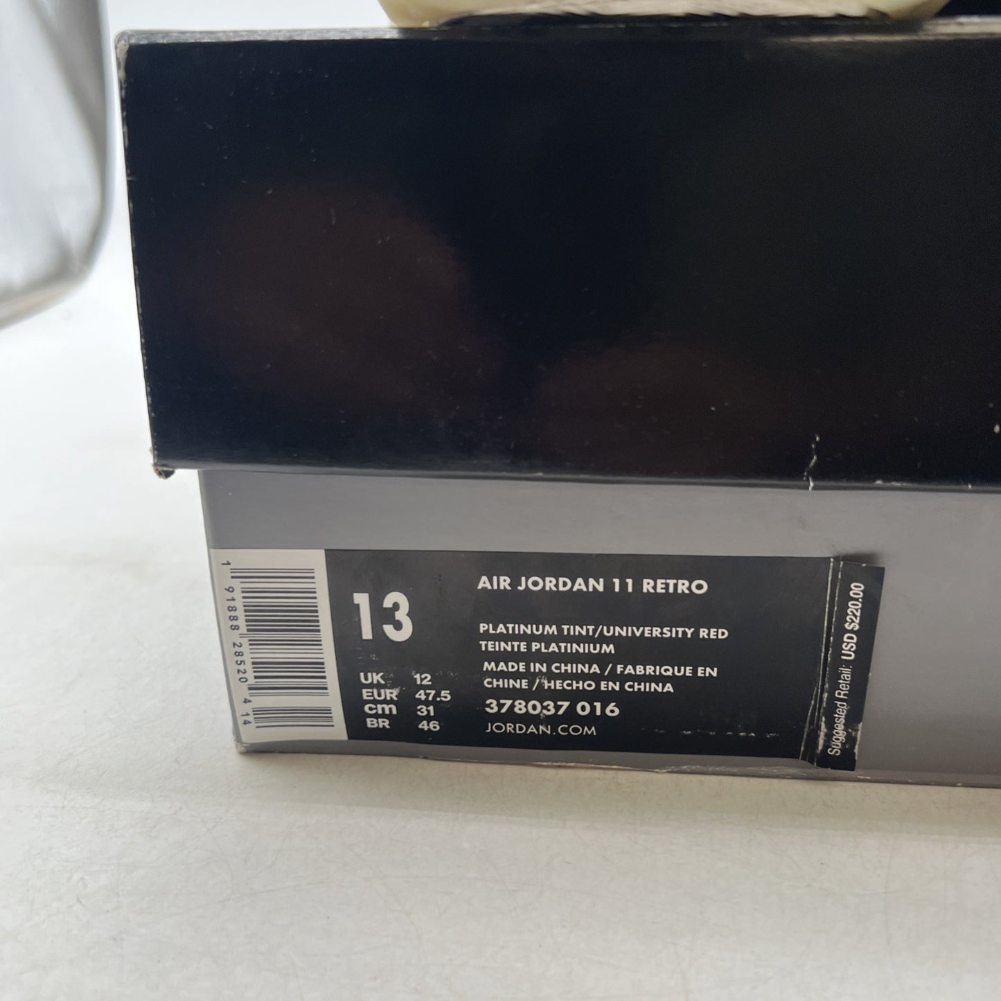 Size 13 - Air Jordan 11 Retro Platinum Tint (378037-016)