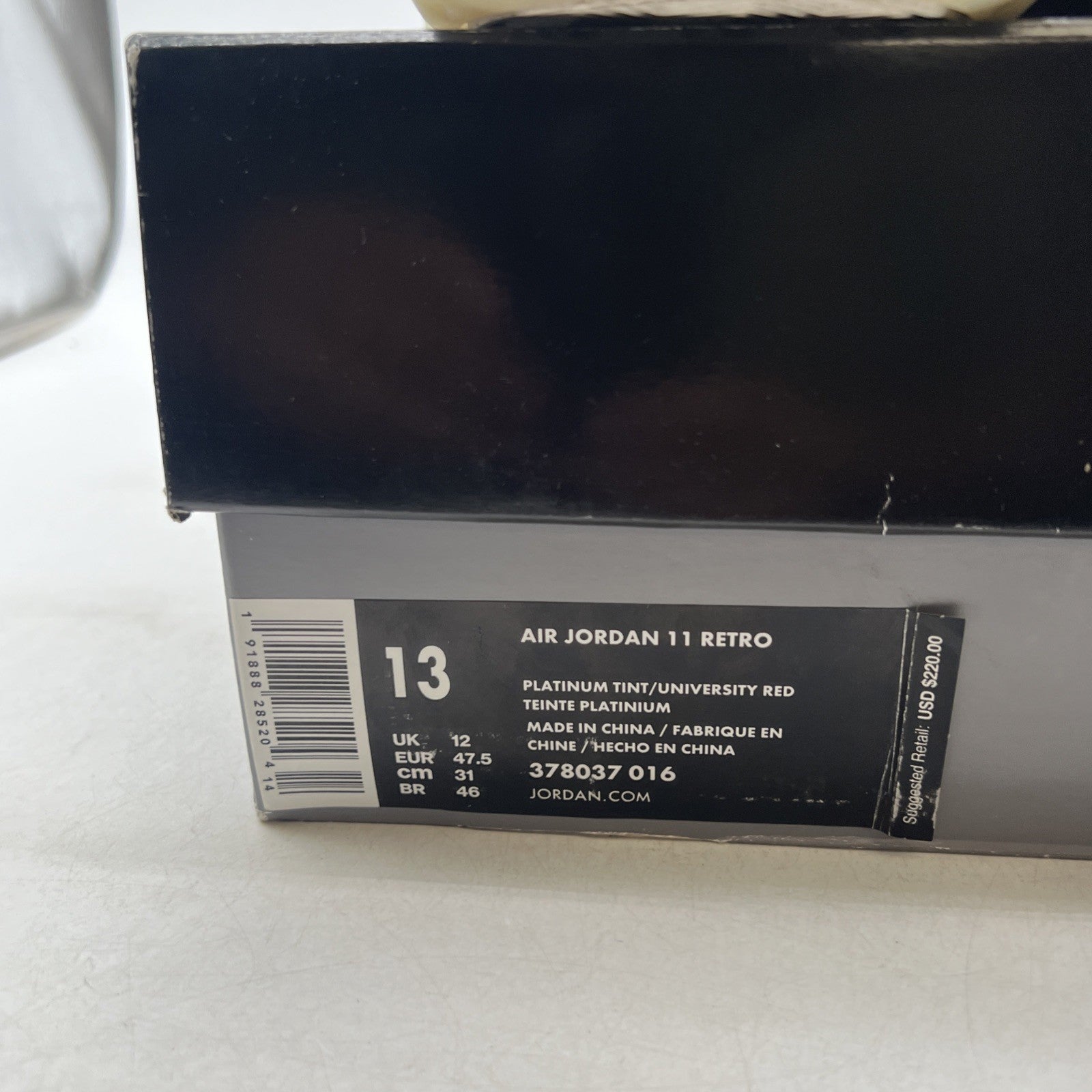 Size 13 - Air Jordan 11 Retro Platinum Tint (378037-016)