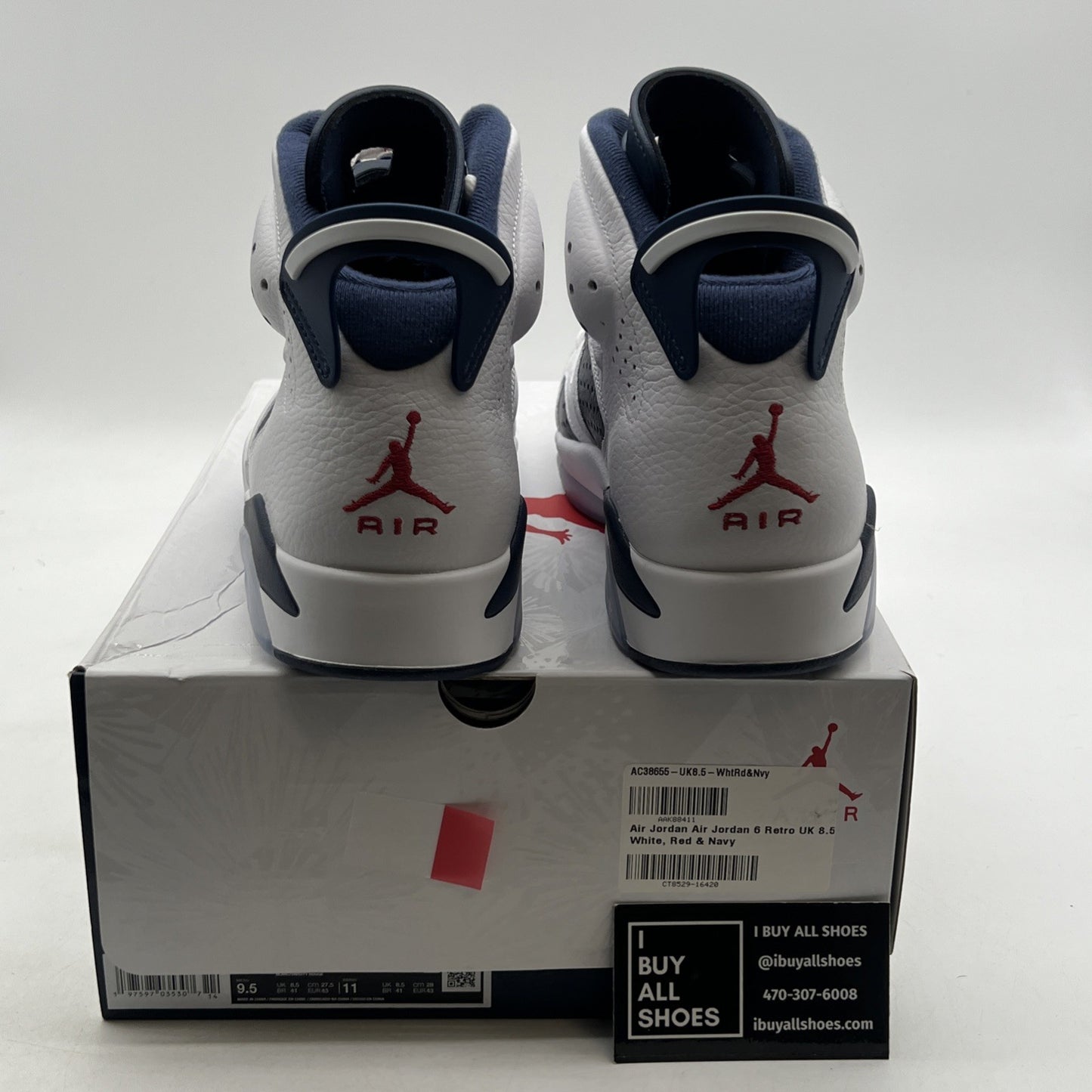 Size 9.5 - Air Jordan 6 Retro 2024 Olympic (CT8529-164)
