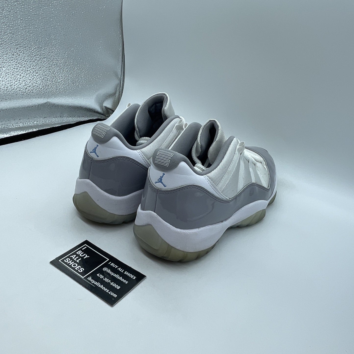 Size 12 - Air Jordan 11 Retro Low Cement Grey White (AV2187-140)
