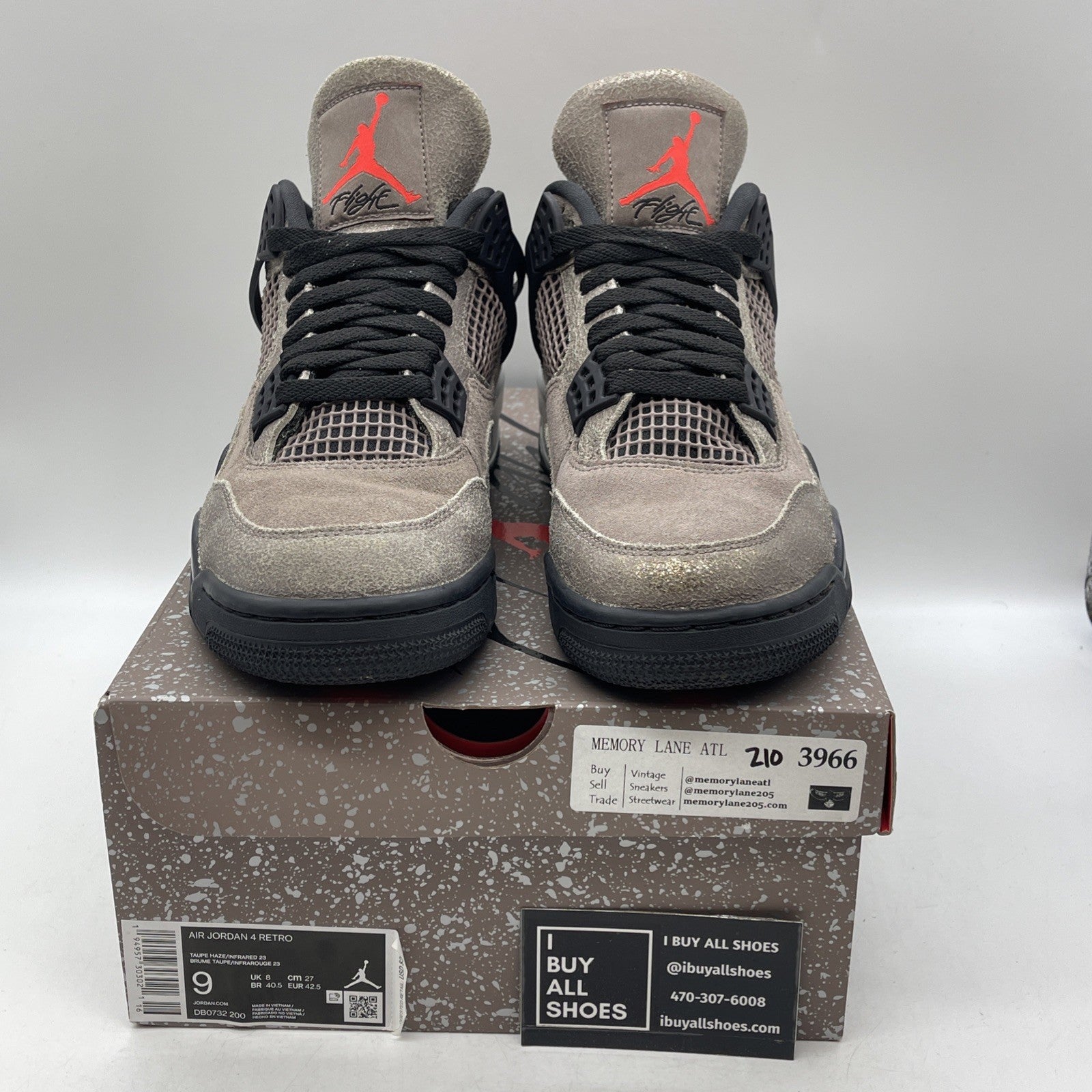 Size 9 - Air Jordan 4 Retro Mid Taupe Haze (DB0732-200)
