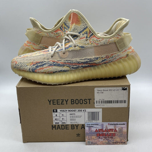 Size 8 - adidas Yeezy Boost 350 V2 Low MX Oat Yellow Orange Suede (GW3773)