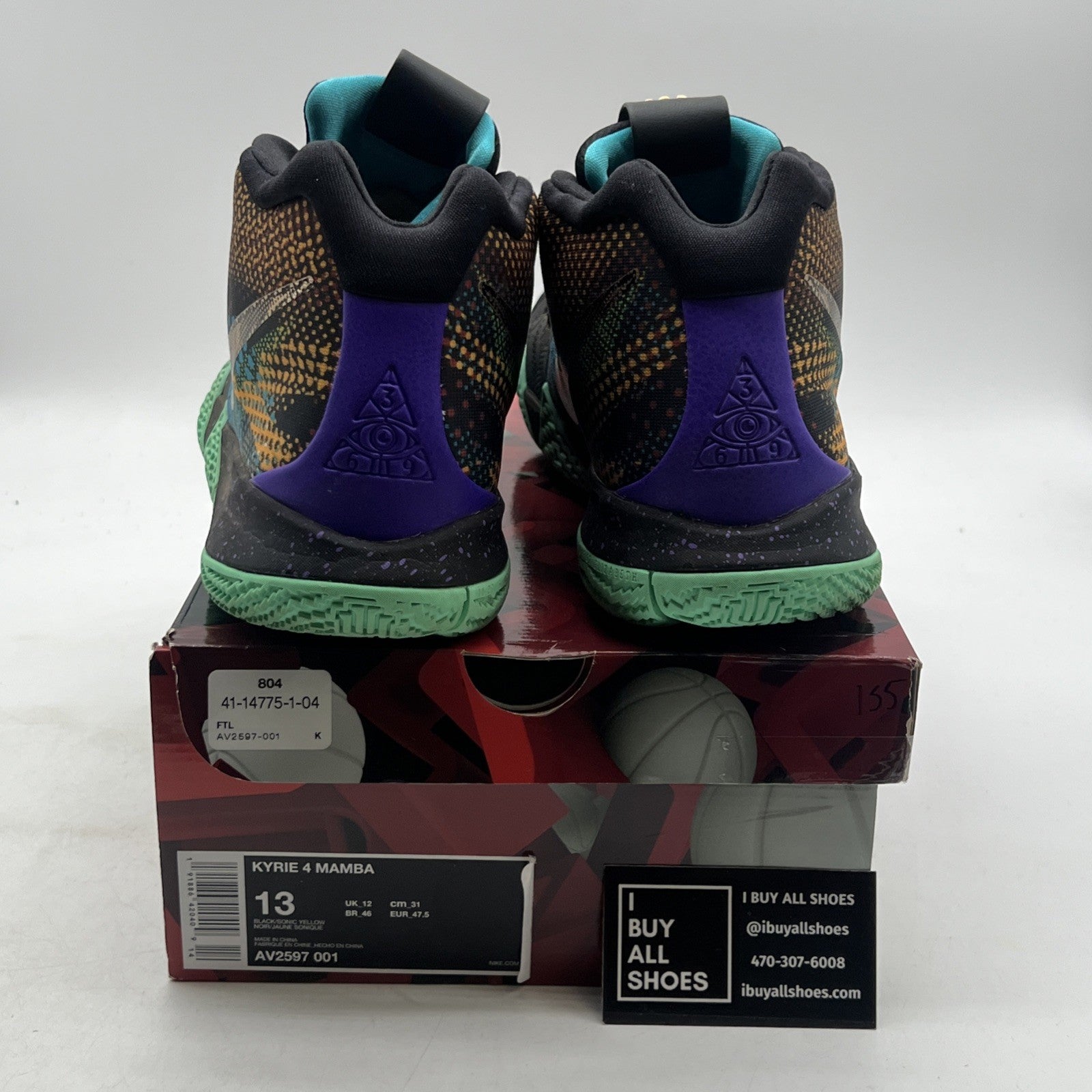 Size 13 - Nike Kyrie 4 Mamba Mentality (AV2597-001)