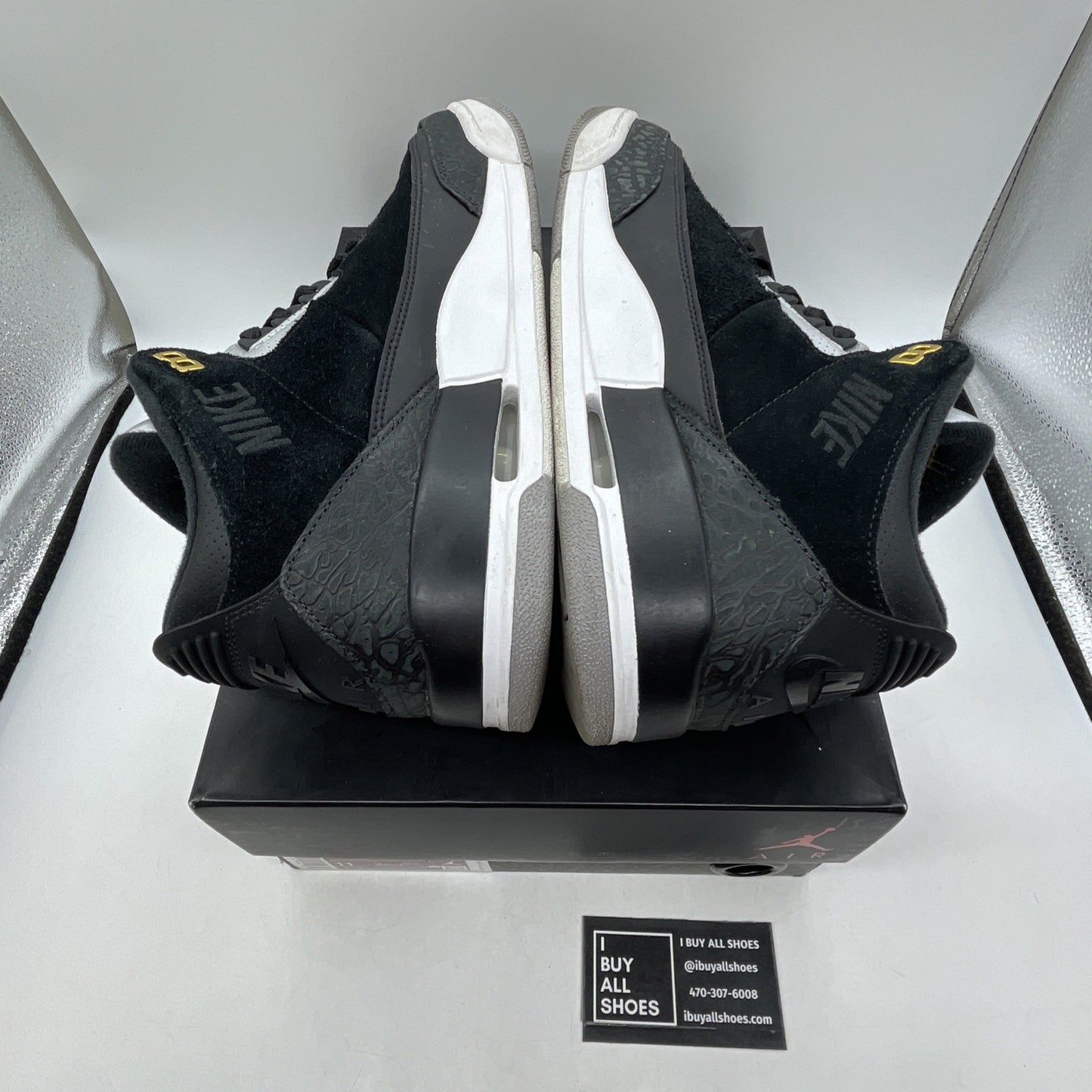 Size 11 - Air Jordan 3 Retro Tinker SP Black Cement 2019 (CK4348-007)