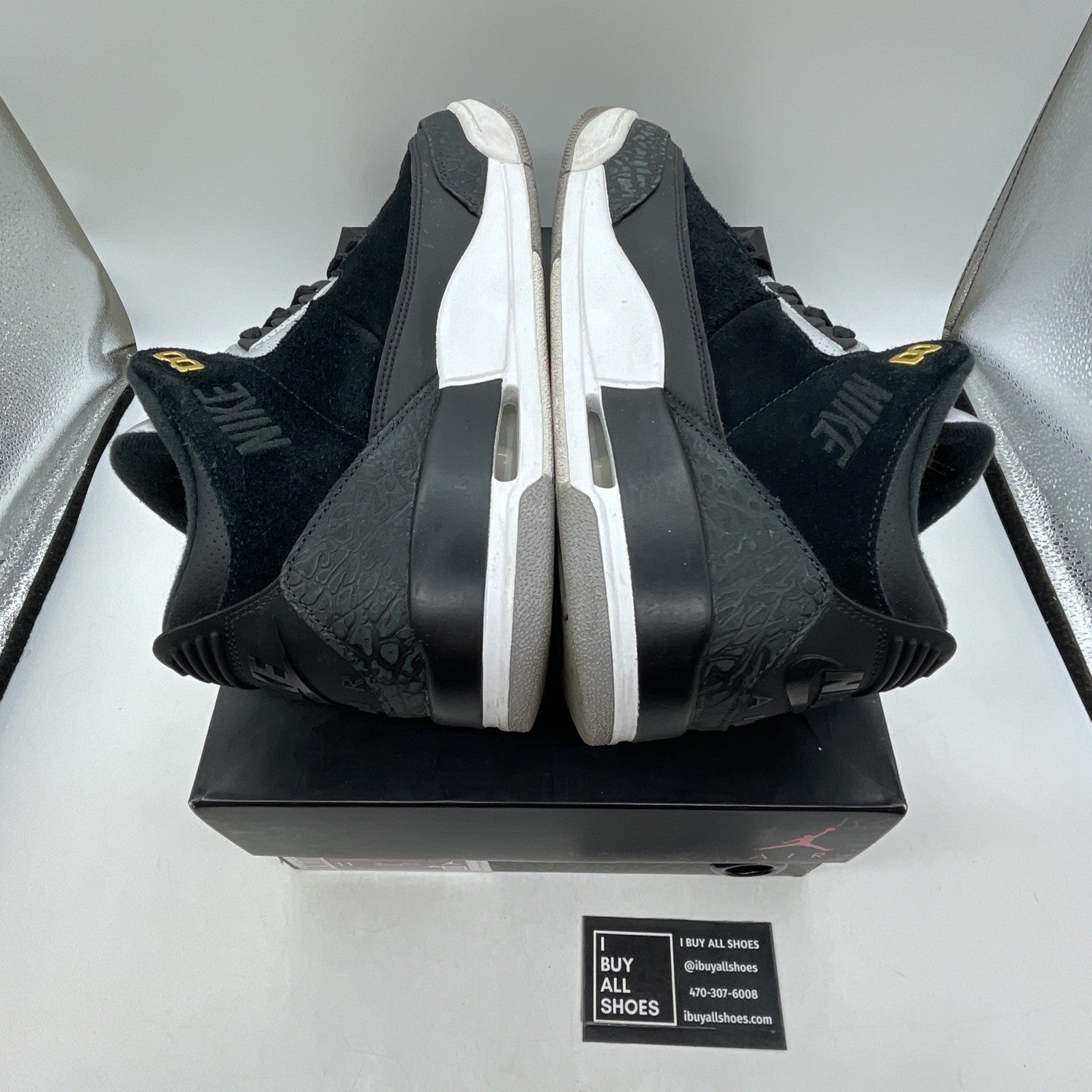 Size 11 - Air Jordan 3 Retro Tinker SP Black Cement 2019 (CK4348-007)