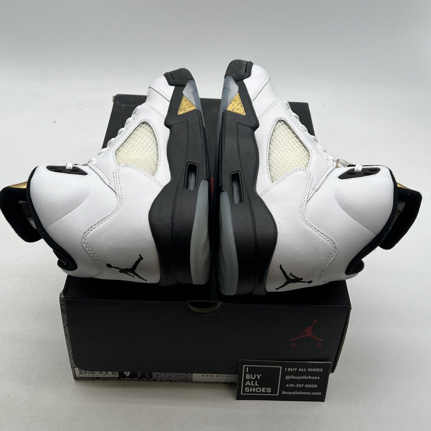 Size 9 - Air Jordan 5 Retro Olympic (136027-133)