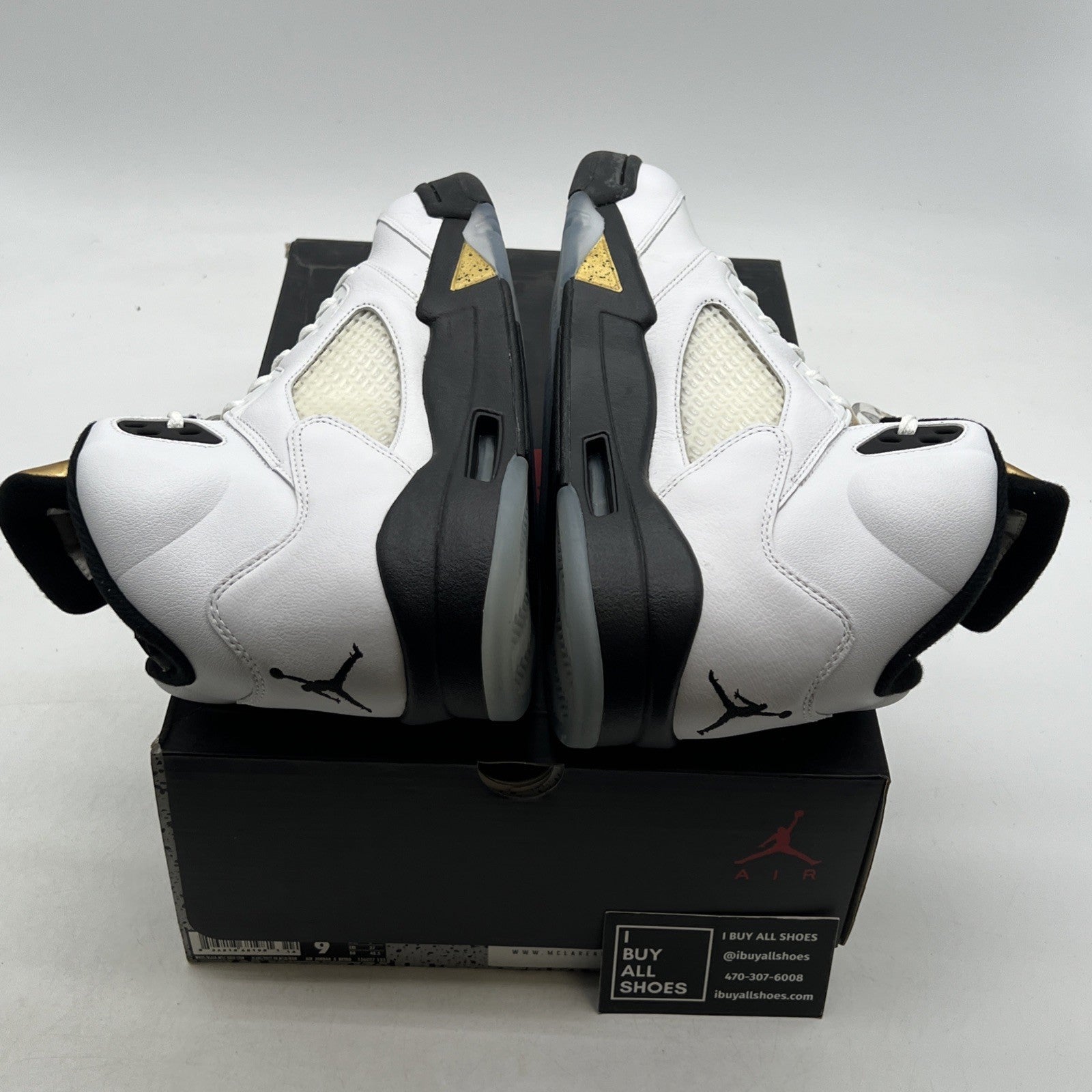 Size 9 - Air Jordan 5 Retro Olympic (136027-133)