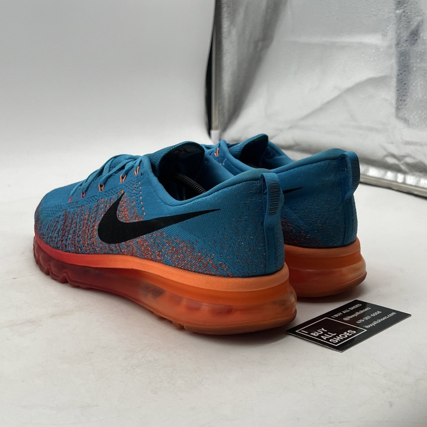 Size 13 - Nike Flyknit Max Vivid Blue (620469-406)