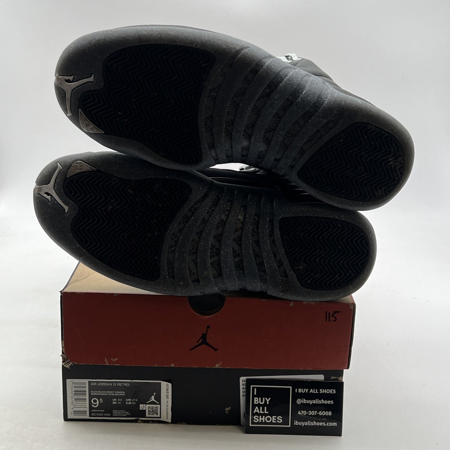Size 9.5 - Air Jordan 12 Utility Grind (DC1062-006)