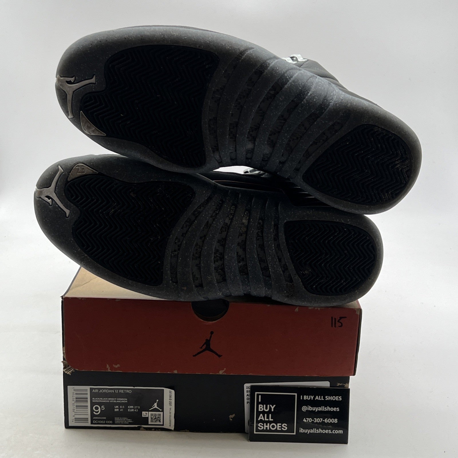 Size 9.5 - Air Jordan 12 Utility Grind (DC1062-006)
