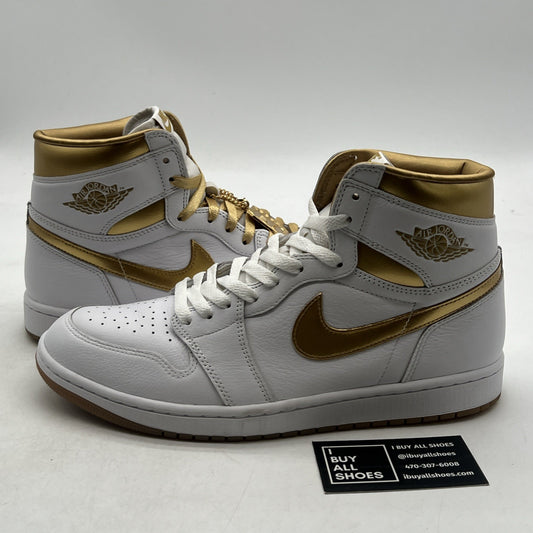 Size 12 - Air Jordan 1 Retro OG High Metallic Gold W (FD2596-107)