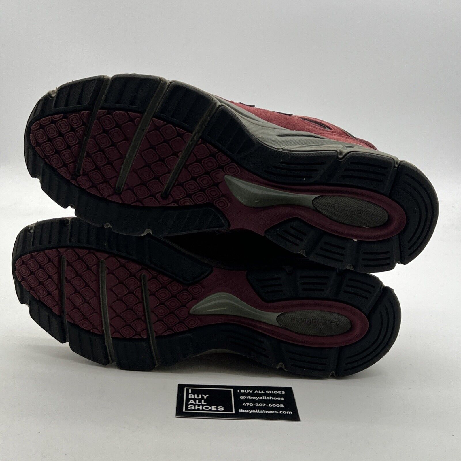 Size 12 - New Balance 990v4 Made In USA Burgundy (M990BU4)