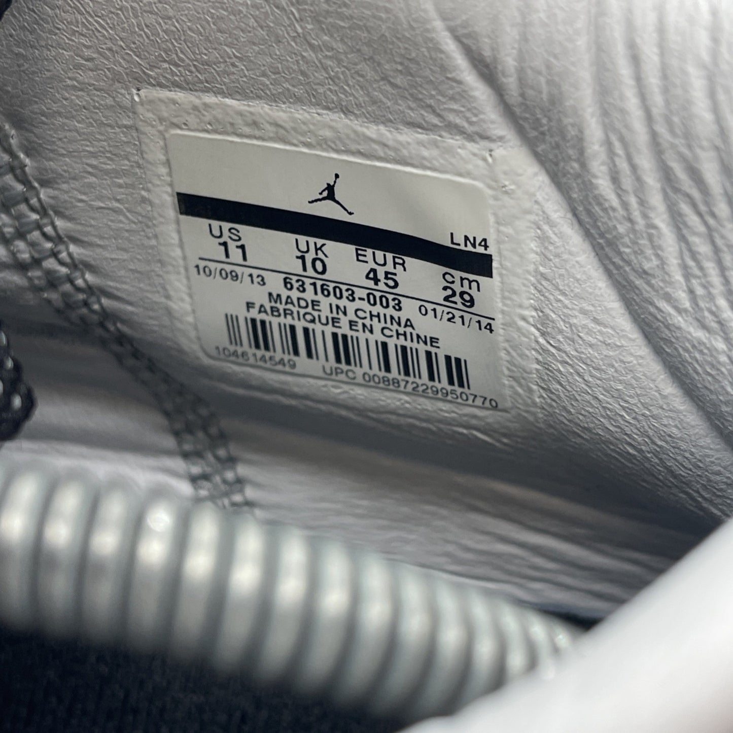 Size 11 - Air Jordan 3 5Lab3 Reflective Silver (631603-003)