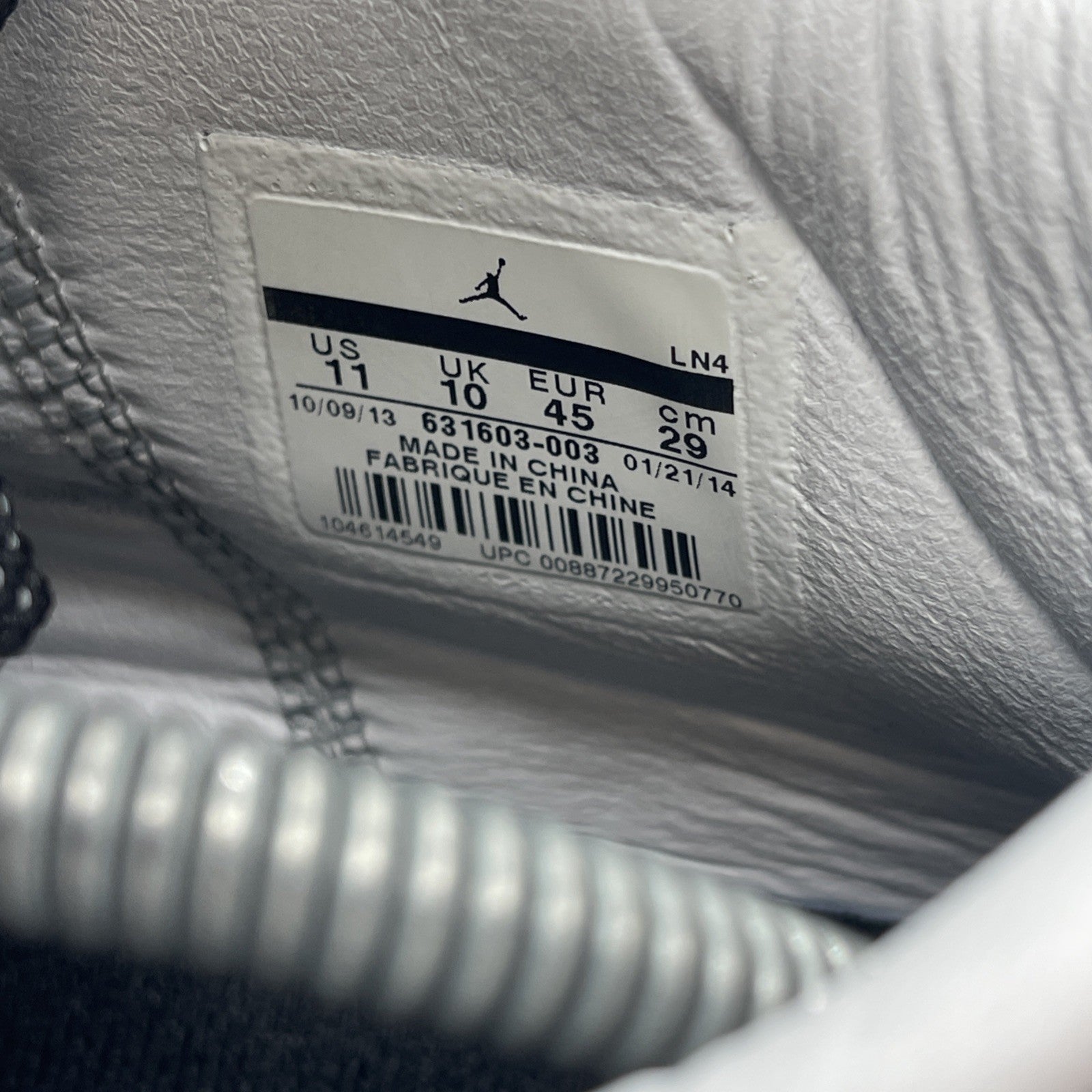 Size 11 - Air Jordan 3 5Lab3 Reflective Silver (631603-003)