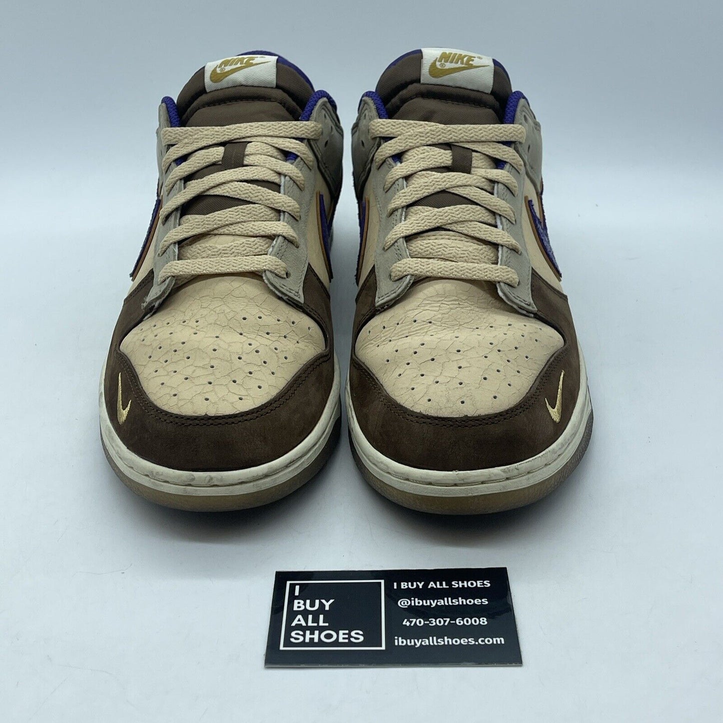 Size 12 - Nike Dunk Low Premium Setsubun Brown Suede Leather (DQ5009-268)