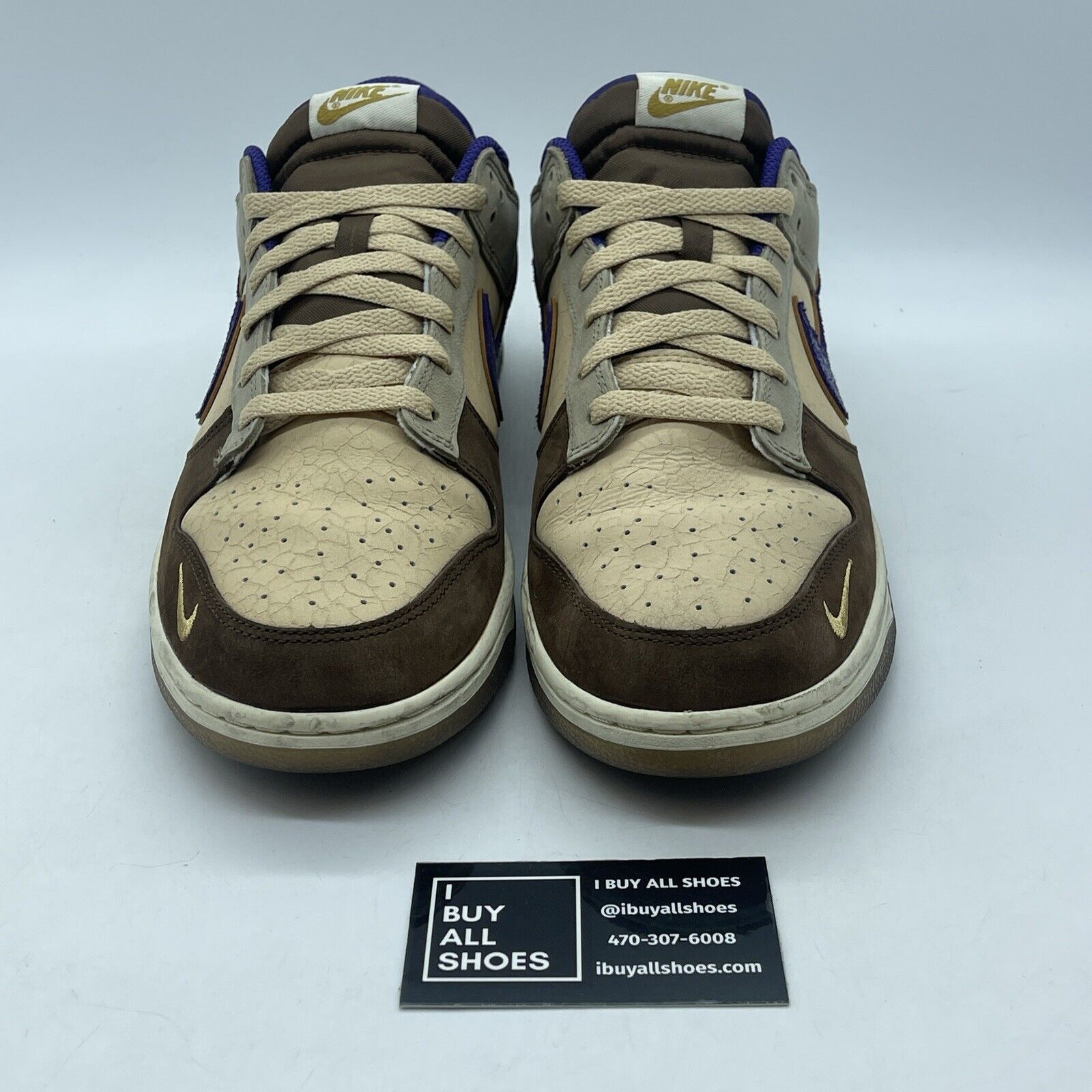 Size 12 - Nike Dunk Low Premium Setsubun Brown Suede Leather (DQ5009-268)