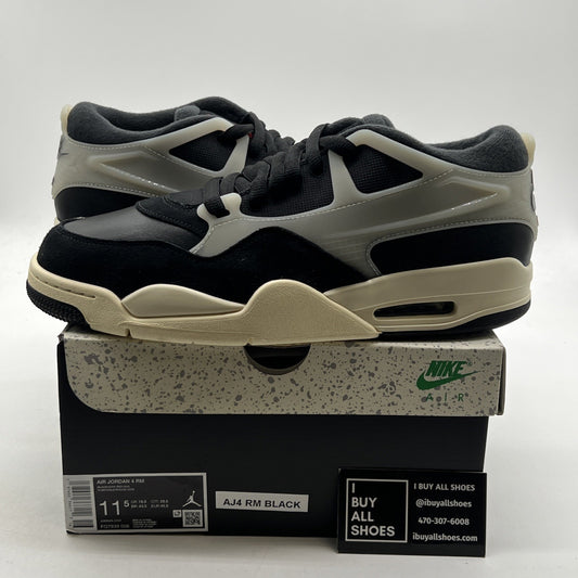 Size 11.5 - Air Jordan 4 RM Black Sail (FQ7939-006)